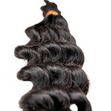 Raw Vietnamese Wavy Bulk Human Hair Extensions