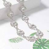 Light Luxury Niche Design, High-end Feel, Super Sparkling Rhinestone Necklace