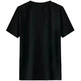 Summer Ice Silk Short Sleeve T-shirt Men