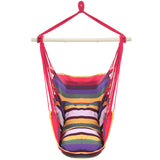 Rainbow Bar Pillow Hanging Chair Polyester Cotton Belt 2pcs Pillow