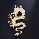 Chinese Style Dragon Totem Brooch