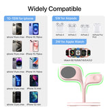 5-in-1 Magnetic Real Wireless Desktop Fast Charging Station For Multiple Devices