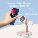 5-in-1 Magnetic Real Wireless Desktop Fast Charging Station For Multiple Devices