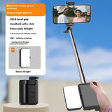 Multifunctional Fill Light Telescopic Stable Selfie Stick