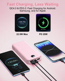 With AC Socket For Fast Charging, It Comes With A Dual-wire Digital Display Power Bank