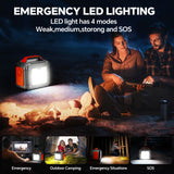 300W Portable Power Station, 296Wh Backup Lithium Battery, Solar Generator For Outdoors Camping Travel Hunting Blackout ,60W Solar Panel Is Included