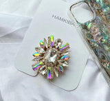 New American Diamond Studded Cubic Crystal Ring Holder