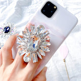 New American Diamond Studded Cubic Crystal Ring Holder