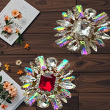 New American Diamond Studded Cubic Crystal Ring Holder