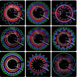Waterproof LED Bicycle Lights Wheel Lamp Strip 32 Patterns