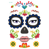Halloween face sticker tattoo sticker
