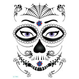 Halloween face sticker tattoo sticker