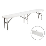 6FT Outdoor Patio Foldable Bench