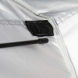 Double Blue White Changing Tent