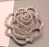 Elegant Women's Federation Logo Brooch