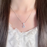 Flash XINGX Necklace Women's Light Luxury Inlaid Zircon