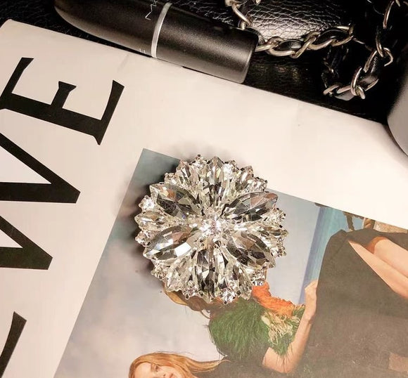 New Gemstone Cubic Crystal Decorative Bracket Buckle