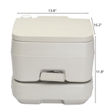 Outdoor Toilet With 41x36x30cm T-flush