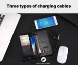 The Charging Wallet Is An Indispensable And Versatile Companion For Everyday Travel. With A Built-in Charging Module, The Battery Life Of The Mobile Phone Is Worry-free.