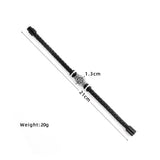 Vintage Metal Totem Men's Weaving Leather Bracelet