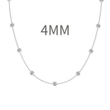 S925 Sterling Silver Necklace For Women XINGX Exquisite Embellishment Design