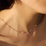 S925 Sterling Silver Necklace For Women XINGX Exquisite Embellishment Design