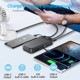 Comes With A 2-wire Digital Display Super Fast Charging Power Bank