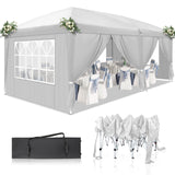 3 X 6M White 6 Sides, Home Folding Pergola Parking Shed Advertising Tent