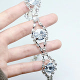 Light Luxury Niche Design, High-end Feel, Super Sparkling Rhinestone Necklace
