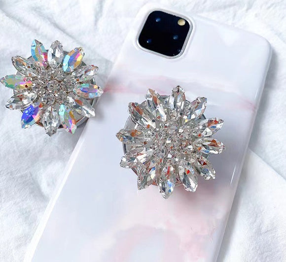 Korean Ins Super Hot White Super Diamond Phone Stand