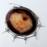 Fashionable New European And American Gothic Bird Skull Necklace