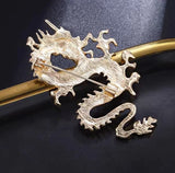 Chinese Style Dragon Totem Brooch