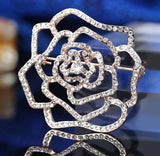 Elegant Women's Federation Logo Brooch