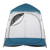 Double Blue White Changing Tent