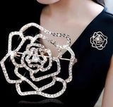 Elegant Women's Federation Logo Brooch