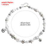 Europe And America Cross Border Ornament Exaggerated Large Beads Short Necklace