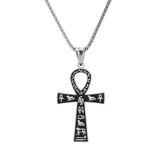 Men's And Women's Retro Stainless Steel Cross Pendant