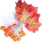 LED Halloween Light String Battery Powered Maple Pumpkin Fairy Garland Garden Bedroom Living Room Festive Party Decoration Light