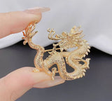 Inheritance Of Chinese Wind Dragon High Grade Brooch Dragon Brooch In The Year Of The The Year Of The Loong