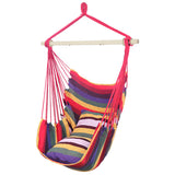 Rainbow Bar Pillow Hanging Chair Polyester Cotton Belt 2pcs Pillow