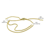 18k Brass Micro Inlaid DIY Name Bracelet English Letter Pendant Accessories