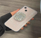 New Ins Style High-end Temperament Sparkling Diamond Mirror Bracket