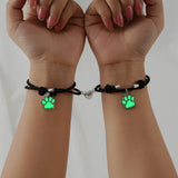 Luminous Dog Claw Pendant Love Magnetic Buckle Attracts