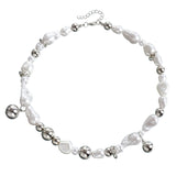 Europe And America Cross Border Ornament Exaggerated Large Beads Short Necklace