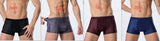 Ice silk men's underwear mesh boxer