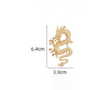 Chinese Style Dragon Totem Brooch