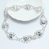Light Luxury Niche Design, High-end Feel, Super Sparkling Rhinestone Necklace